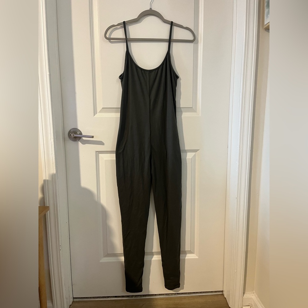 Bumpsuit Kate Maternity Unitard- Slate- Med - Picture 5 of 8